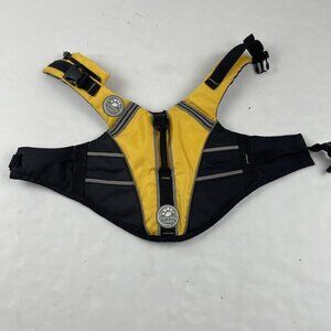 Sierra Dog Supply Dog Life Jacket Size S Yellow Unisex Reflective Adjust Clips